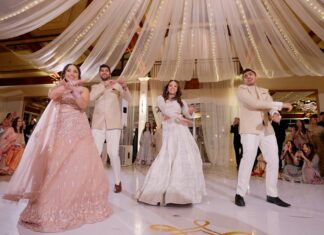 Liberty House Jersey City NJ Wedding | Minnah & Ahsan | Bride and Siblings Dance