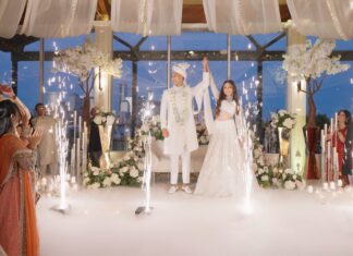 Liberty House Jersey City NJ Wedding | Minnah & Ahsan | Reception Grand Entrance