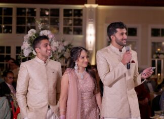 Liberty House Jersey City NJ Wedding | Minnah & Ahsan | Bride Sibling Speech