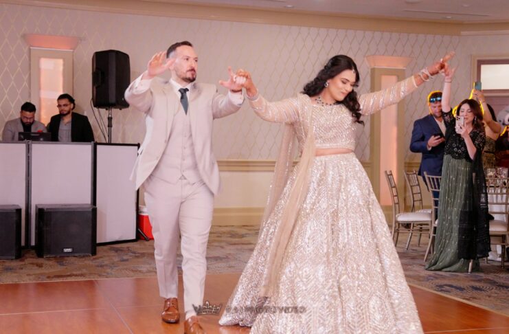 Marigold Somerset NJ Hindu Wedding | Sneha & Kyle | Grand Entrance