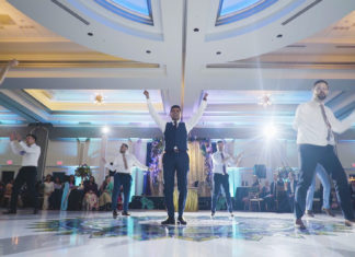 Hilton Richmond Hotel & Spa Short Pump VA Hindu Wedding | Gina & Dharav | Groomsmen Dance