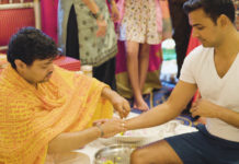 Hilton Richmond Hotel & Spa Short Pump VA Hindu Wedding | Gina & Dharav | Dharav Pithi