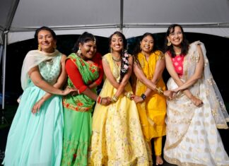 Glen Ellen Farm Fusion Wedding | Kinjel & Sam | Bridesmaids Mendhi Night Performance