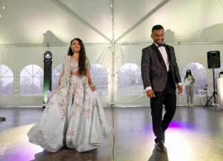 Glen Ellen Farm Fusion Wedding | Kinjel & Sam | Hindu Reception First Dance