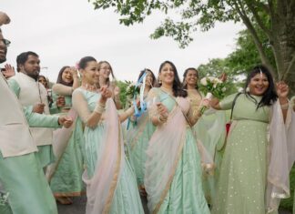 Glen Ellen Farm Fusion Wedding | Kinjel & Sam | Baraat