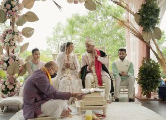 Glen Ellen Farm Fusion Wedding | Kinjel & Sam | Hindu Wedding Ceremony