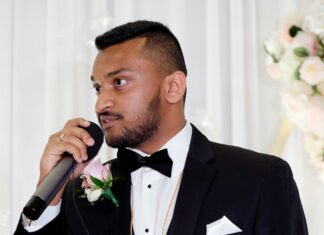 Glen Ellen Farm Fusion Wedding | Kinjel & Sam | Groom Speech 2