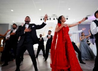 Glen Ellen Farm Fusion Wedding | Kinjel & Sam | Groom Friends Dance