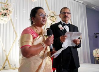 Glen Ellen Farm Fusion Wedding | Kinjel & Sam | Groom Father and Mother Speech