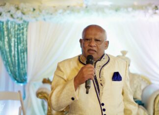 Chateau Briand Caterers Carle Place NY Islamic Wedding | Ashley & Arsalan | Bride Grandfather Speech