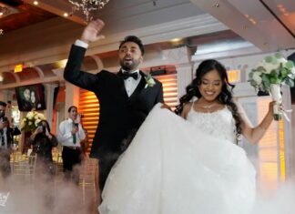 Chateau Briand Caterers Carle Place NY Islamic Wedding | Ashley & Arsalan | Reception Grand Entrance