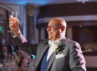 The Venetian Garfield NJ Greek Orthodox Wedding | Christine & Ron | Bride Father Speech