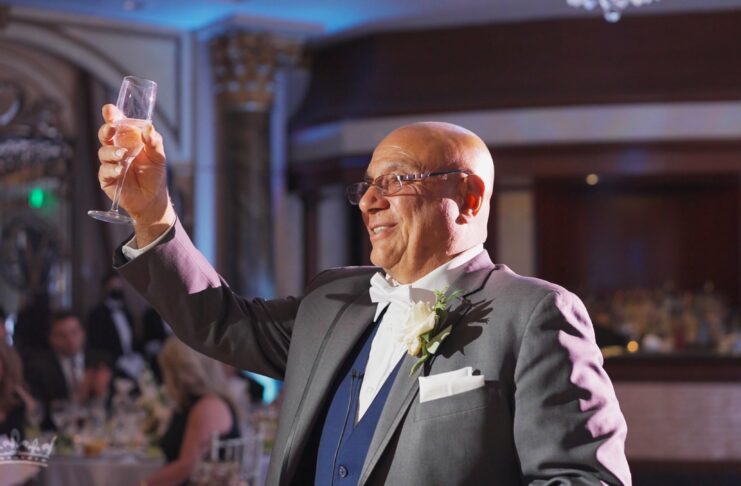 The Venetian Garfield NJ Greek Orthodox Wedding | Christine & Ron | Bride Father Speech