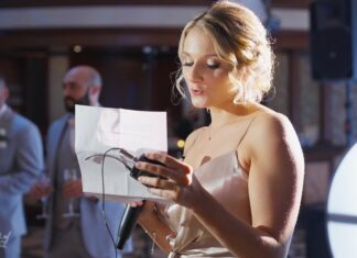 The Venetian Garfield NJ Greek Orthodox Wedding | Christine & Ron | Maid of Honor Speech