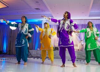 Westfields Golf Club Clifton VA Sikh Wedding | Shivani & Gurshan | Bhangra Dance