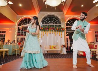 Westfields Golf Club Clifton VA Sikh Wedding | Shivani & Gurshan | Friends Dance