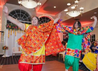 Westfields Golf Club Clifton VA Sikh Wedding | Shivani & Gurshan | Nieces Dance