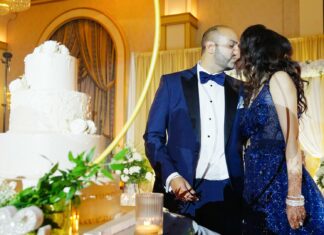 GSSA Bridgewater Gurudwara Basking Ridge NJ Hindu Wedding | Vani & Mohit | Cake Cutting