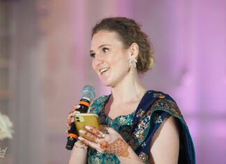 Addison Park Matawan NJ Sikh Wedding | Sarah & Ekjot | Bride Sister Speech