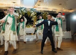 The Westin Governor Morris Morristown NJ Hindu Wedding | Koral & Chinmay | Groomsmen Dance