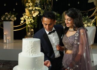 The Westin Governor Morris Morristown NJ Hindu Wedding | Koral & Chinmay | Cake Cutting