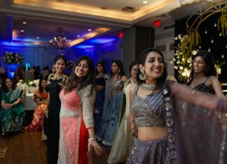 The Westin Governor Morris Morristown NJ Hindu Wedding | Koral & Chinmay | Bride Friends Dance