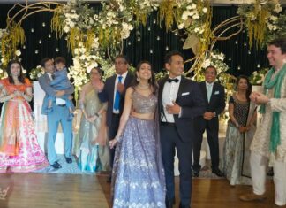 The Westin Governor Morris Morristown NJ Hindu Wedding | Koral & Chinmay | Reception Grand Entrance