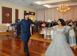 The Grandview Poughkeepsie NY Hindu Wedding | Shruti & Pratyush | Reception Grand Entrance