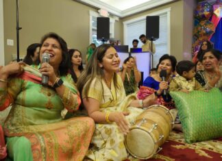 Protected: Raj Khalsa Gurdwara Sterling VA Sikh Wedding | Loveena & Shea | Ladies Sangeet Part II