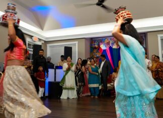 Protected: Raj Khalsa Gurdwara Sterling VA Sikh Wedding | Loveena & Shea | Sisters Giddha Performance