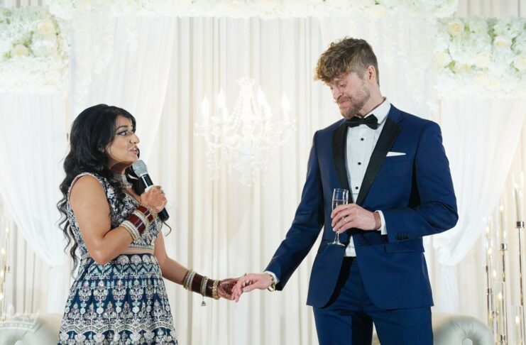 Raj Khalsa Gurdwara Sterling VA Sikh Wedding | Loveena & Shea | Reception Closing Remarks