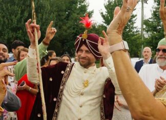 Protected: Raj Khalsa Gurdwara Sterling VA Sikh Wedding | Loveena & Shea | Baraat