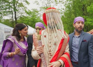 Westfields Golf Club Clifton VA Sikh Wedding | Shivani & Gurshan | Baraat
