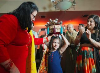 Westfields Golf Club Clifton VA Sikh Wedding | Shivani & Gurshan | Sangeet Dancing