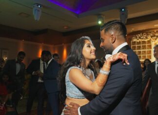 Marigold Somerset NJ Hindu Wedding | Radha & Mithun | Reception Dancing