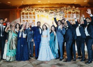 Marigold Somerset NJ Hindu Wedding | Radha & Mithun | Reception Grand Entrance