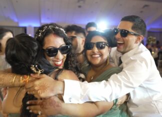 Springfield Country Club Springfield PA Fusion Wedding | Reema & Eric | Bride Cousins Dance Performance