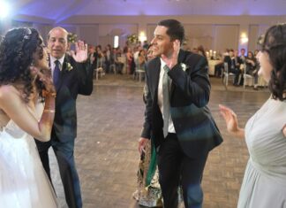 Springfield Country Club Springfield PA Fusion Wedding | Reema & Eric | Father Daughter Family Dance