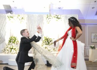 Springfield Country Club Springfield PA Fusion Wedding | Reema & Eric | First Dance