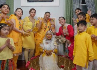 Marigold Somerset NJ Wedding | Eshawattie & Leon | Haldi