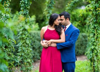Longwood Gardens Kennett Square PA | Avni & Bhartesh | Engagement Shoot