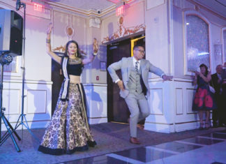 Royal Manor Garfield NJ Fusion Wedding | Khusbu & Jeff | Grand Entrance