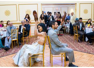 Spice Rack Indian Fusion Restaurant Bar Banquet Franklin Park NJ Engagement | Richa & Krish | Photo Story