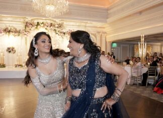 The Park Savoy Estate Florham Park NJ Fusion Wedding | Khushbu & Brian | Bride and Mother Dance