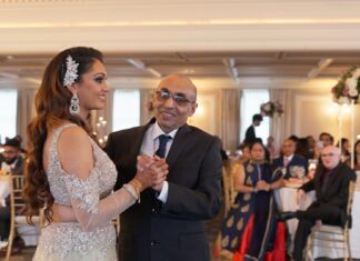 The Park Savoy Estate Florham Park NJ Fusion Wedding | Khushbu & Brian | Father Daughter Dance