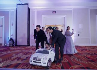 Falls Church Marriott Fairview Park VA Gujarati Wedding | Shipra & Jeet | Reception Grand Entrance