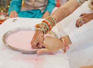 Falls Church Marriott Fairview Park VA Gujarati Wedding | Shipra & Jeet | Coin Game
