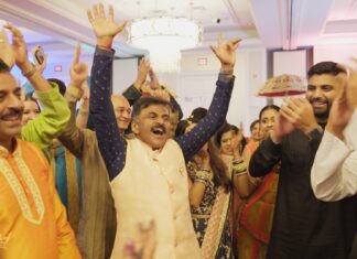 Falls Church Marriott Fairview Park VA Gujarati Wedding | Shipra & Jeet | Garba Part 2