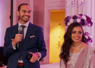 Falls Church Marriott Fairview Park VA Gujarati Wedding | Shipra & Jeet | Bride and Groom Speech