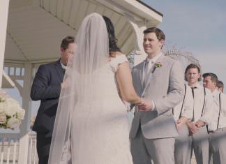 Windows on the Water Sea Bright Wedding | Teena & Andrew | Ceremony
